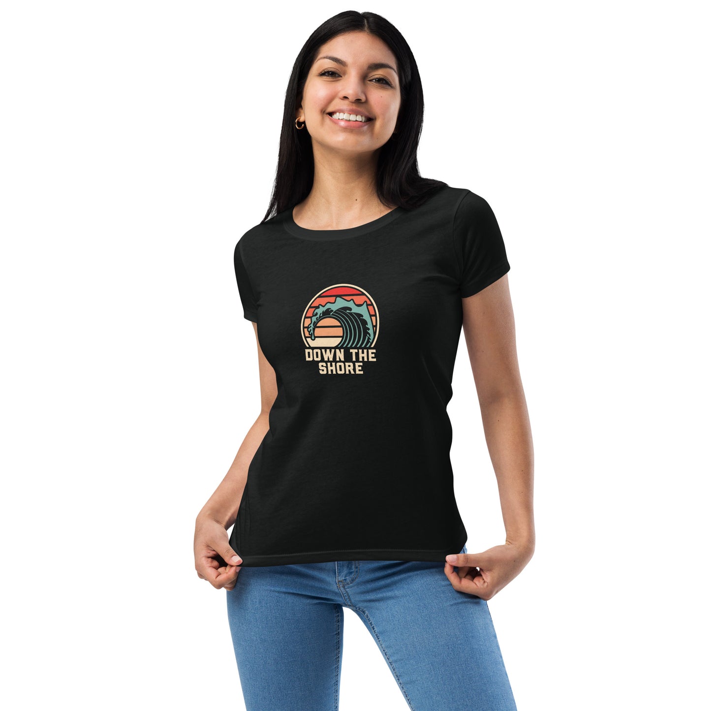 Women’s Fitted Wave T