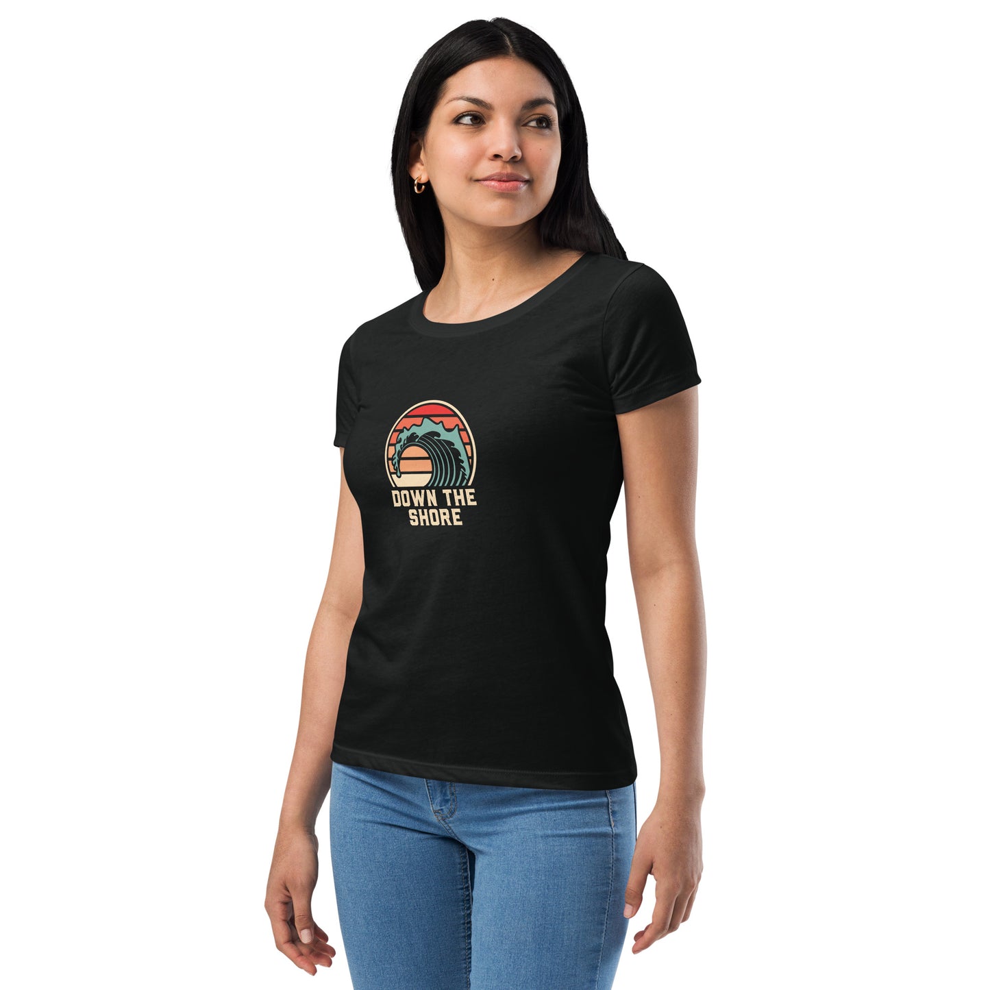 Women’s Fitted Wave T