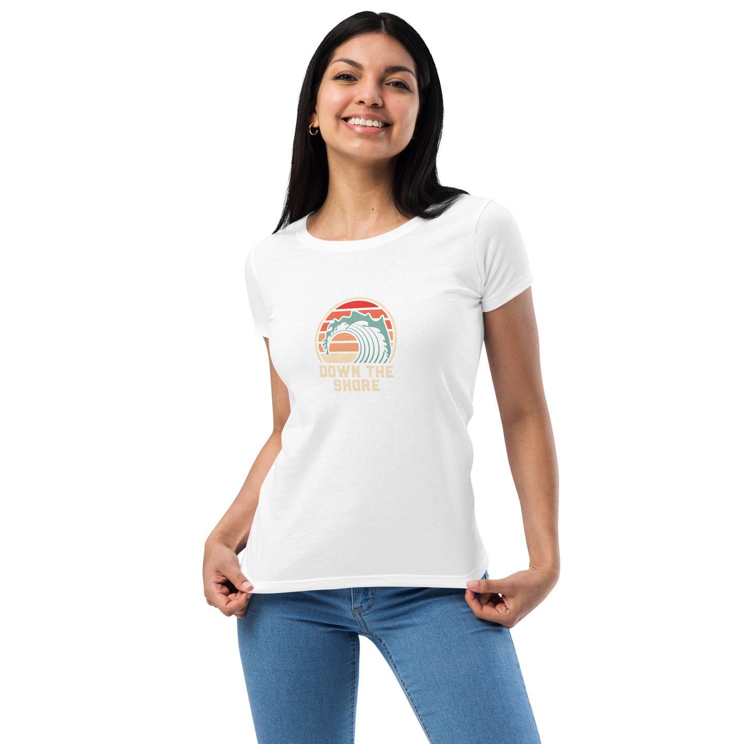 Women’s Fitted Wave T