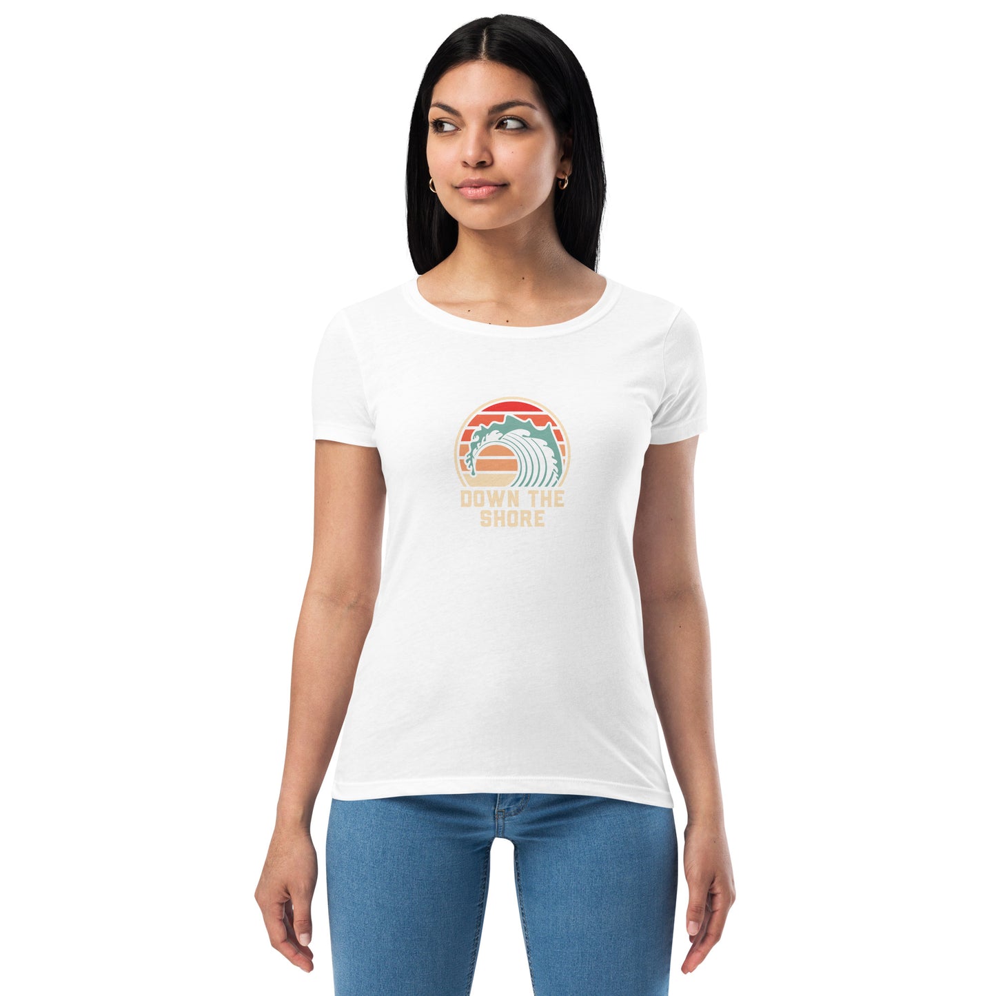 Women’s Fitted Wave T