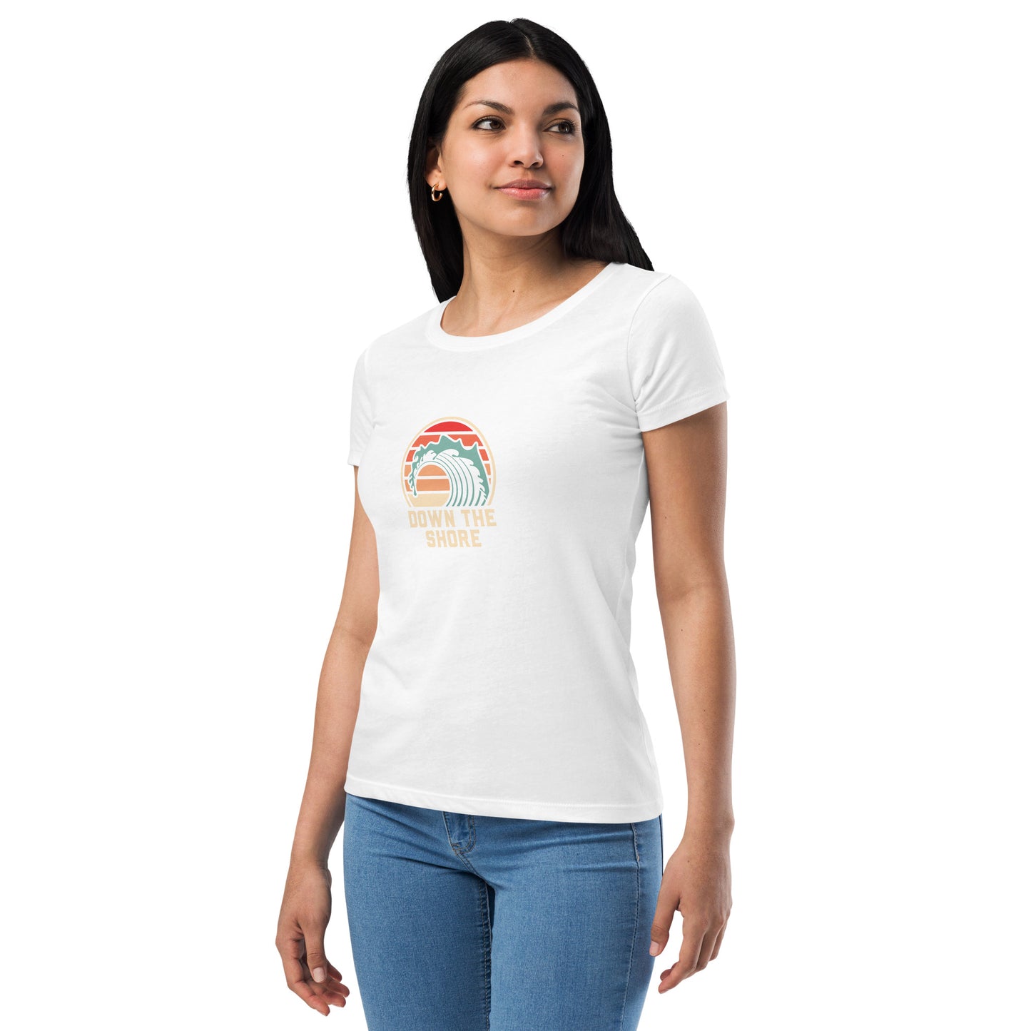 Women’s Fitted Wave T