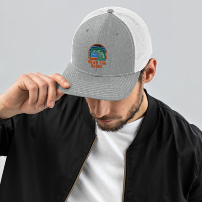 Sunset Wave Trucker Cap