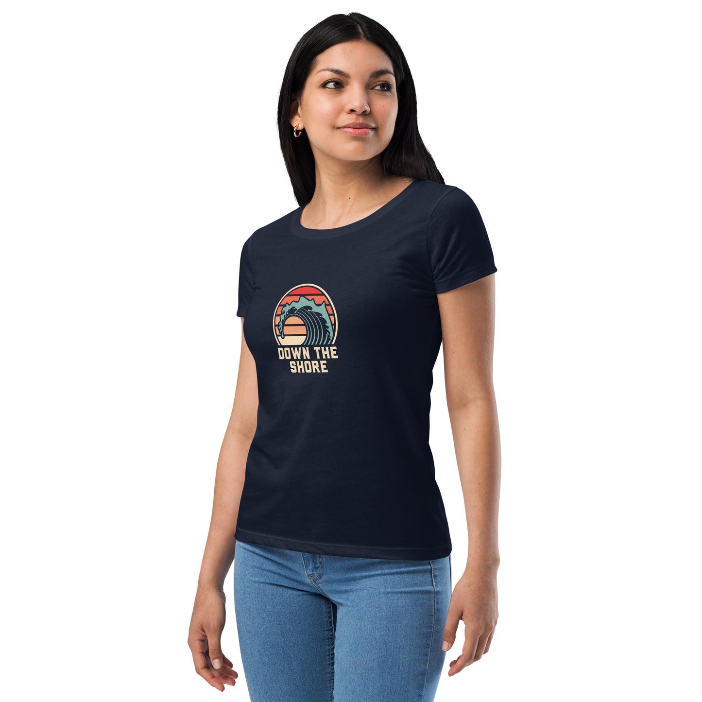 Women’s Fitted Wave T
